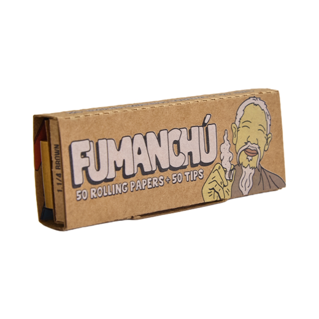 Papel Fumanchu Brown 1 1/4 con Filtros