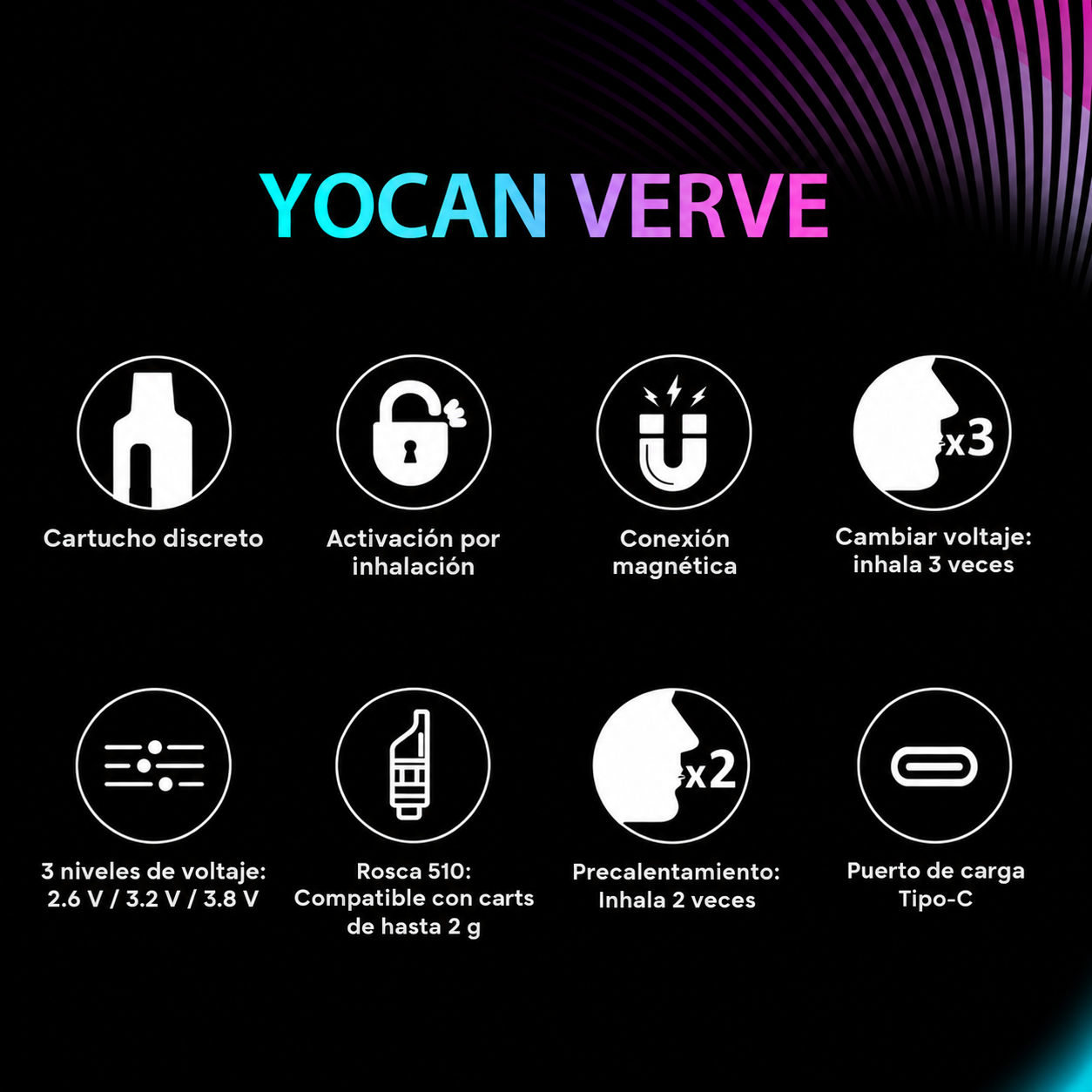 Imagen adicional 2 de YOCAN · Verve 510 Battery