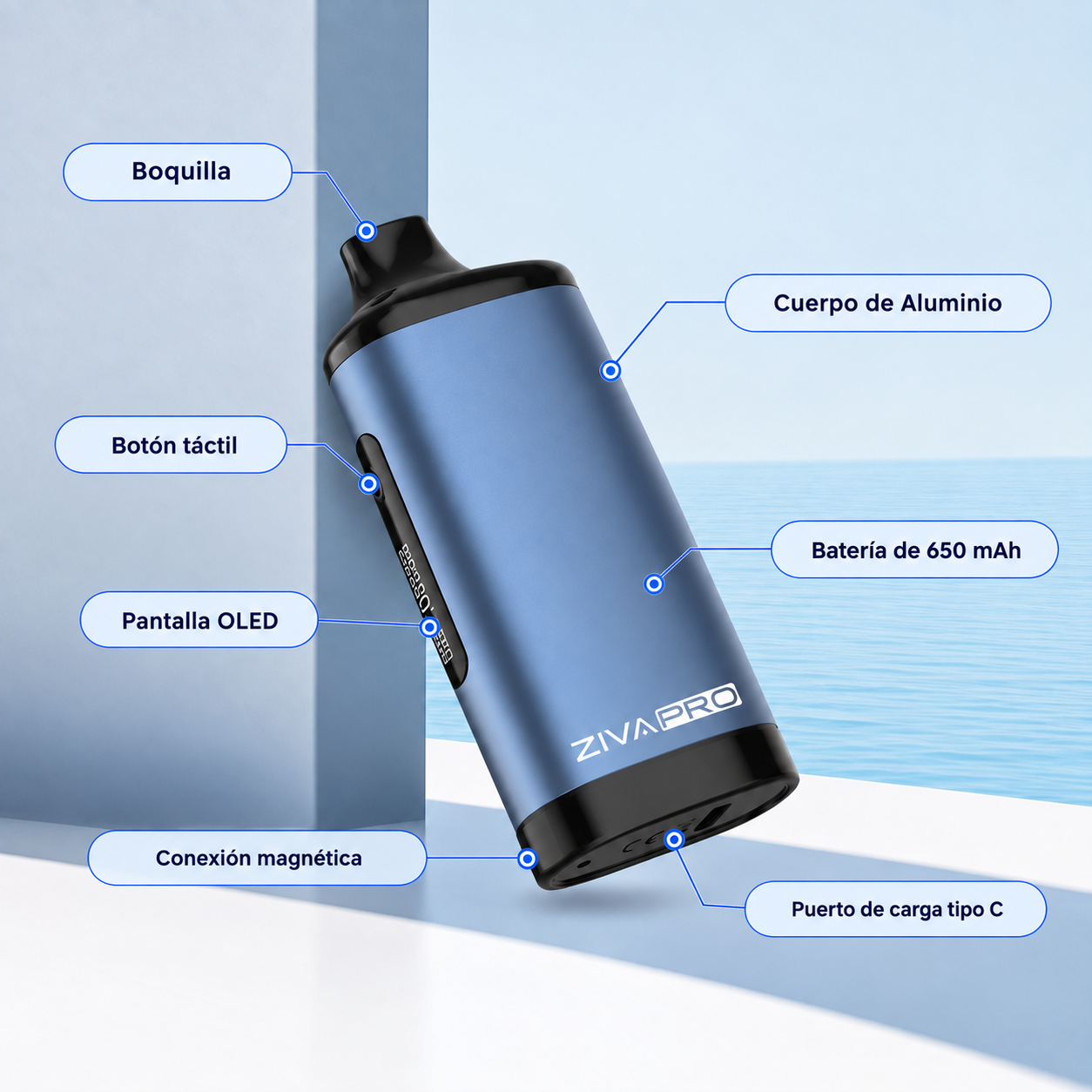 Imagen adicional 1 de Batería 510 Yocan Ziva Pro